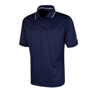 Island Green Mens Performance Polo Shirt / Navy